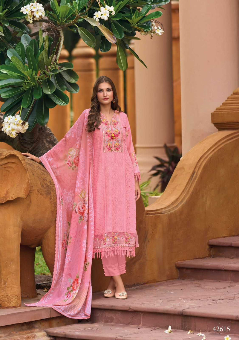 Kailee Fashion Safaranama Vol 4 Viscose Muslin Chikankari Work Pakistani Pret Kurti Collection