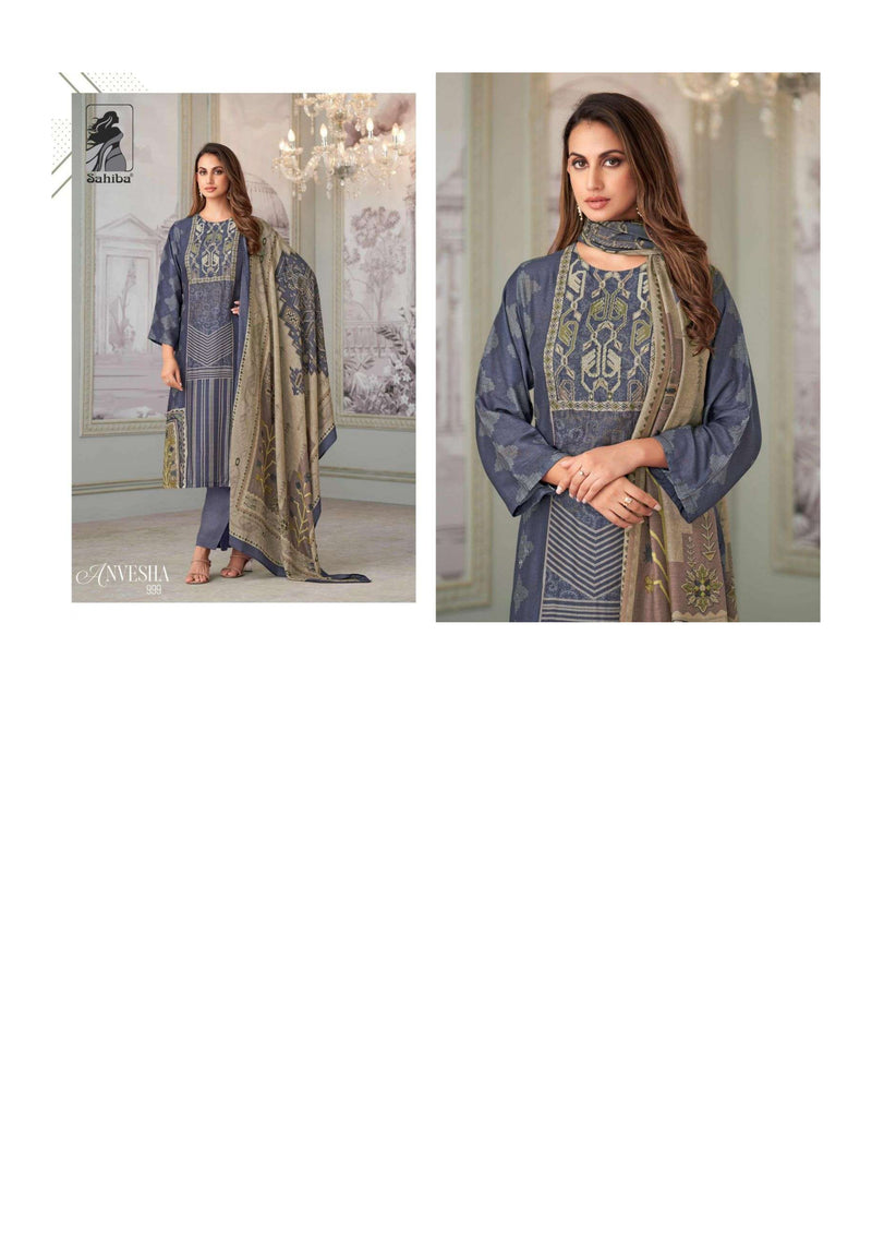 Sahiba Anvesha Muslin Silk Digital Print Designer Casual Wear Salwar Suit