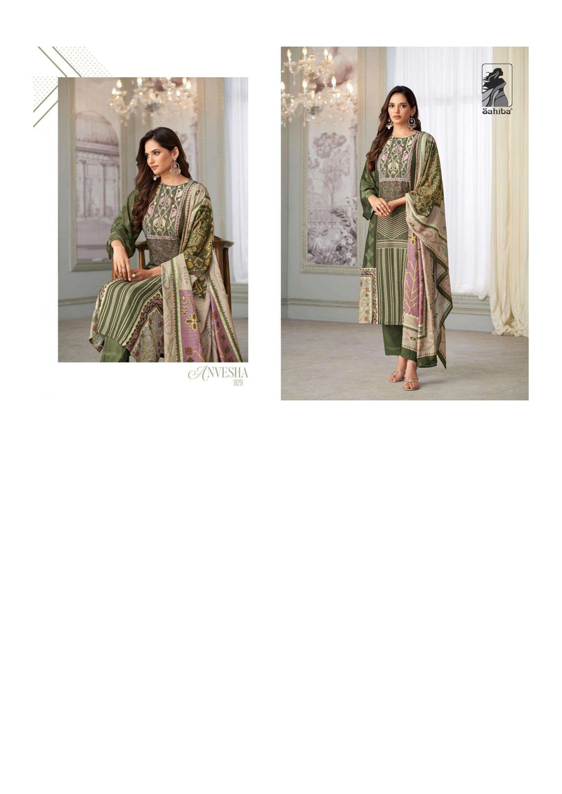 Sahiba Anvesha Muslin Silk Digital Print Designer Casual Wear Salwar Suit