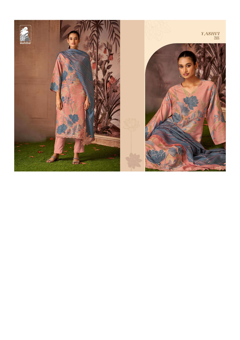 Sahiba Yashvi Viscose Simmer Tisu Digital Print Salwar Suit