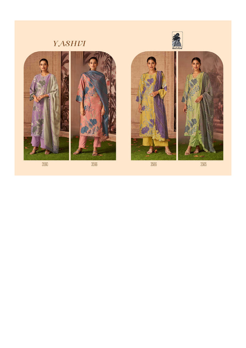 Sahiba Yashvi Viscose Simmer Tisu Digital Print Salwar Suit