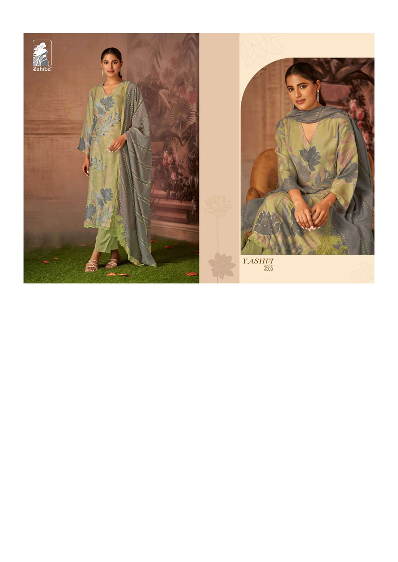 Sahiba Yashvi Viscose Simmer Tisu Digital Print Salwar Suit