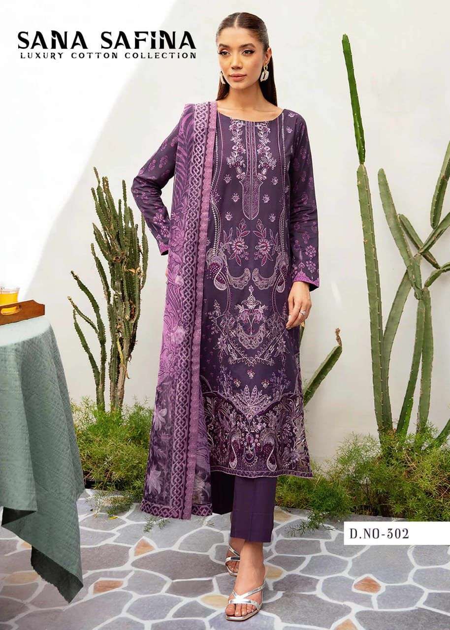 Sana Safina Luxury Cotton Collection Vol 3 Daily Wear Suit