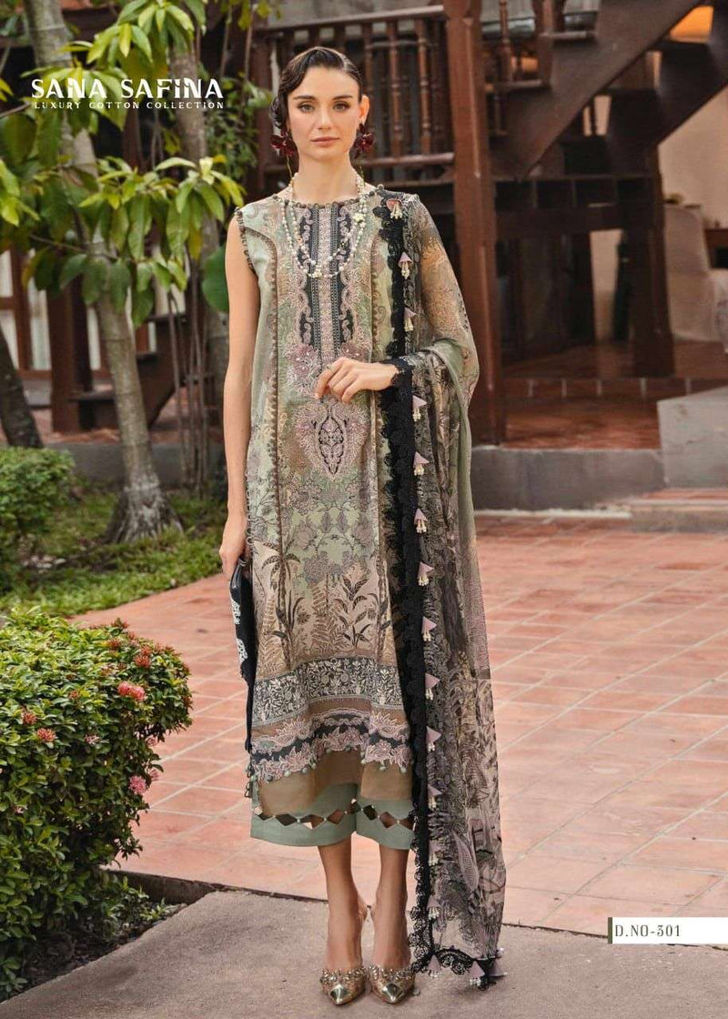 Sana Safina Luxury Cotton Collection Vol 3 Daily Wear Suit