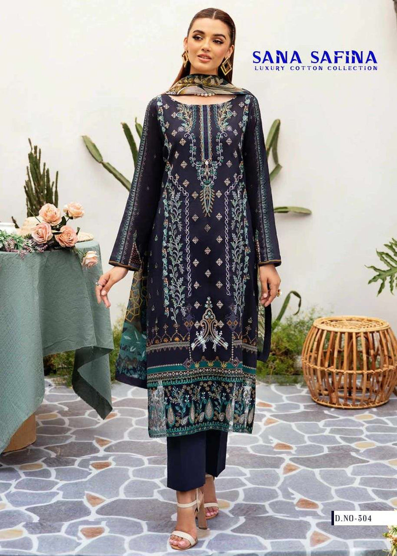 Sana Safina Luxury Cotton Collection Vol 3 Daily Wear Suit