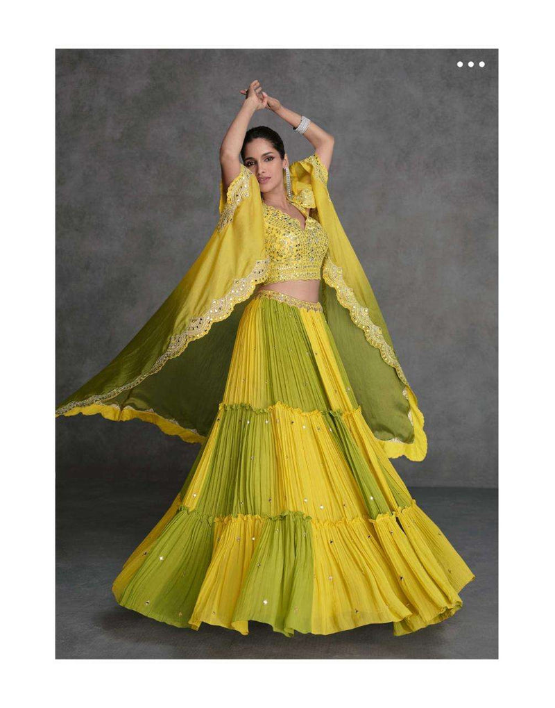 Sayuri Designer Jugni Georgette Embroidered Fancy Party Wear Lehenga Choli Collection