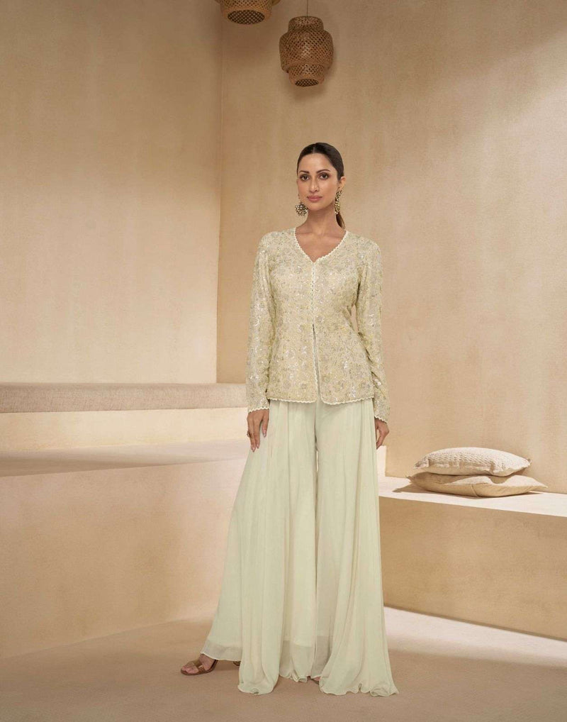 Sayuri Designer Sitara Gerogette Embroidered Heavy Designer Suit Collection