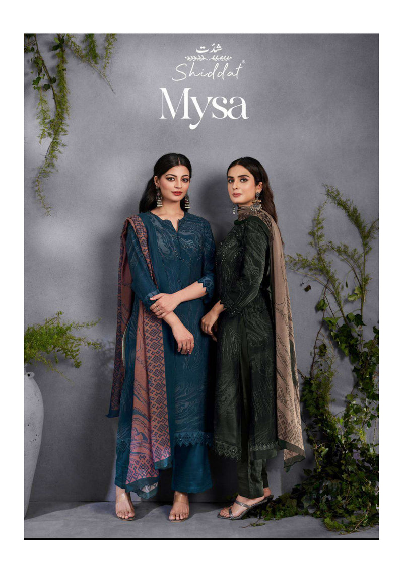 Shiddat Mysa Modal Silk Digital Printed Festiv Wear Salwar Suit