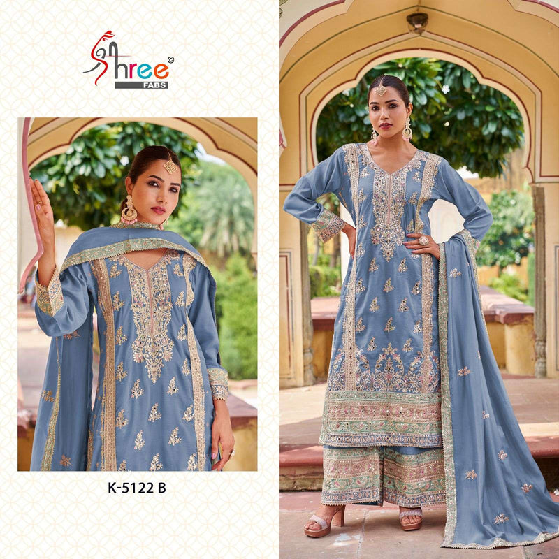 Shree Fabs K 5122 Georgette Fancy Party Wear Suit