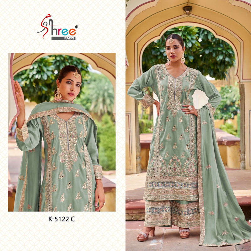 Shree Fabs K 5122 Georgette Fancy Party Wear Suit