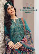 Shree Fabs Mariya B Premium Collection Vol 1 Embroidery Work Salwar Kameez