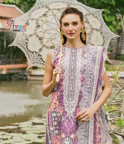 Shree Fab Needle Wonder Lawn Collection Vol 5 Cotton Suit