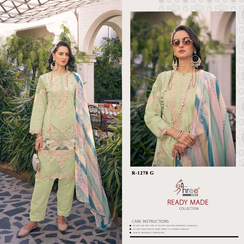 Shree Fabs R 1278 Cambric Cotton Digital Printed Fancy Designer Pakistani Pret Kurti