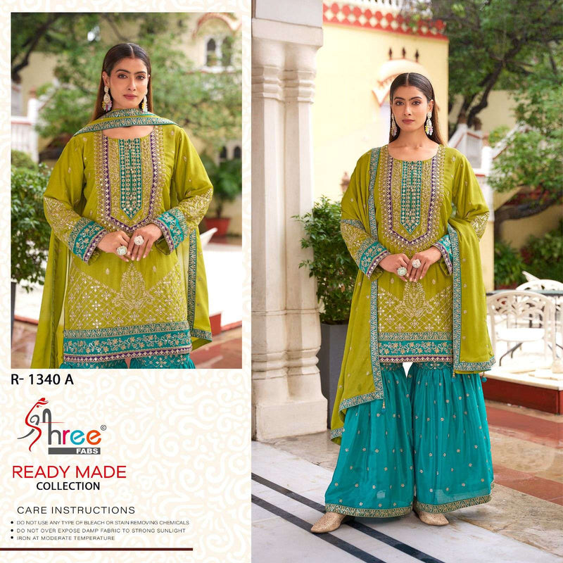 Shree Fabs R 1340 Viscose Wedding Wear Sharara Suit Collection