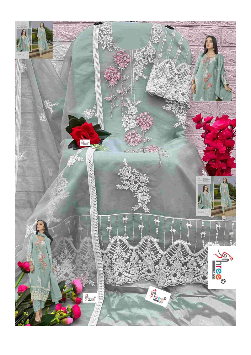 Shree Fabs S 5109 Colors Organza Silk Fancy Salwar Suit