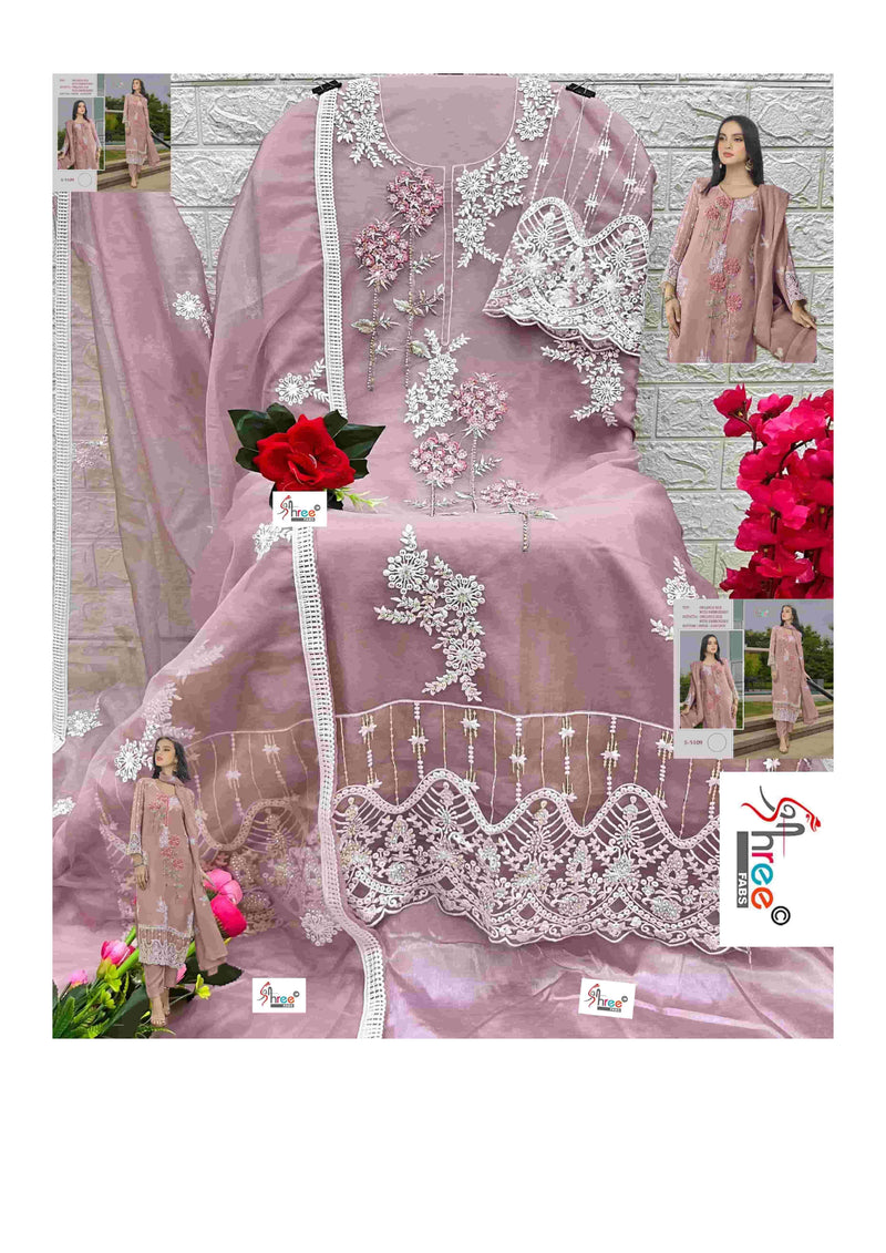 Shree Fabs S 5109 Colors Organza Silk Fancy Salwar Suit