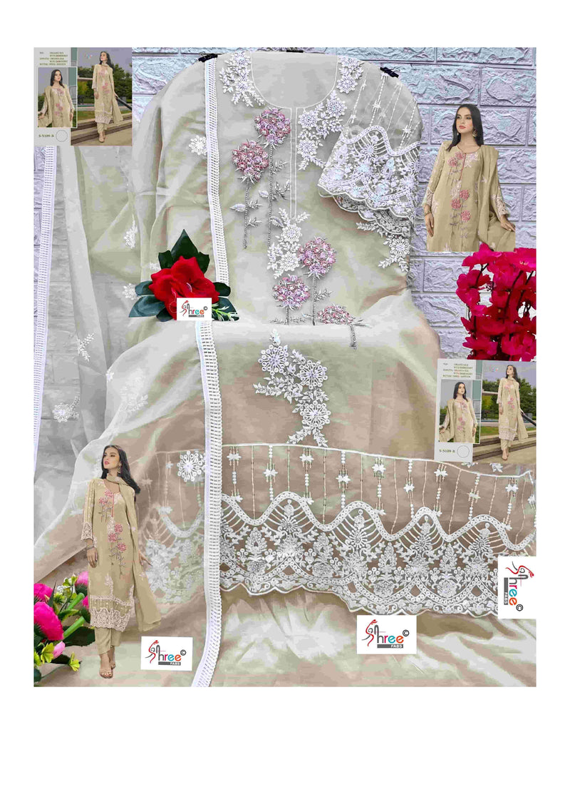 Shree Fabs S 5109 Colors Organza Silk Fancy Salwar Suit