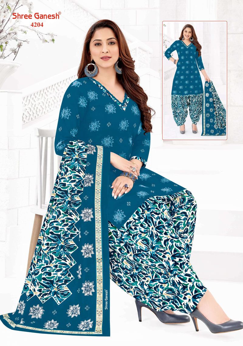 Shree Ganesh Hansika Vol 22 Stitch Collection Cotton Daily Wear Salwar Suit