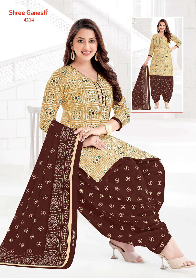 Shree Ganesh Hansika Vol 22 Stitch Collection Cotton Daily Wear Salwar Suit