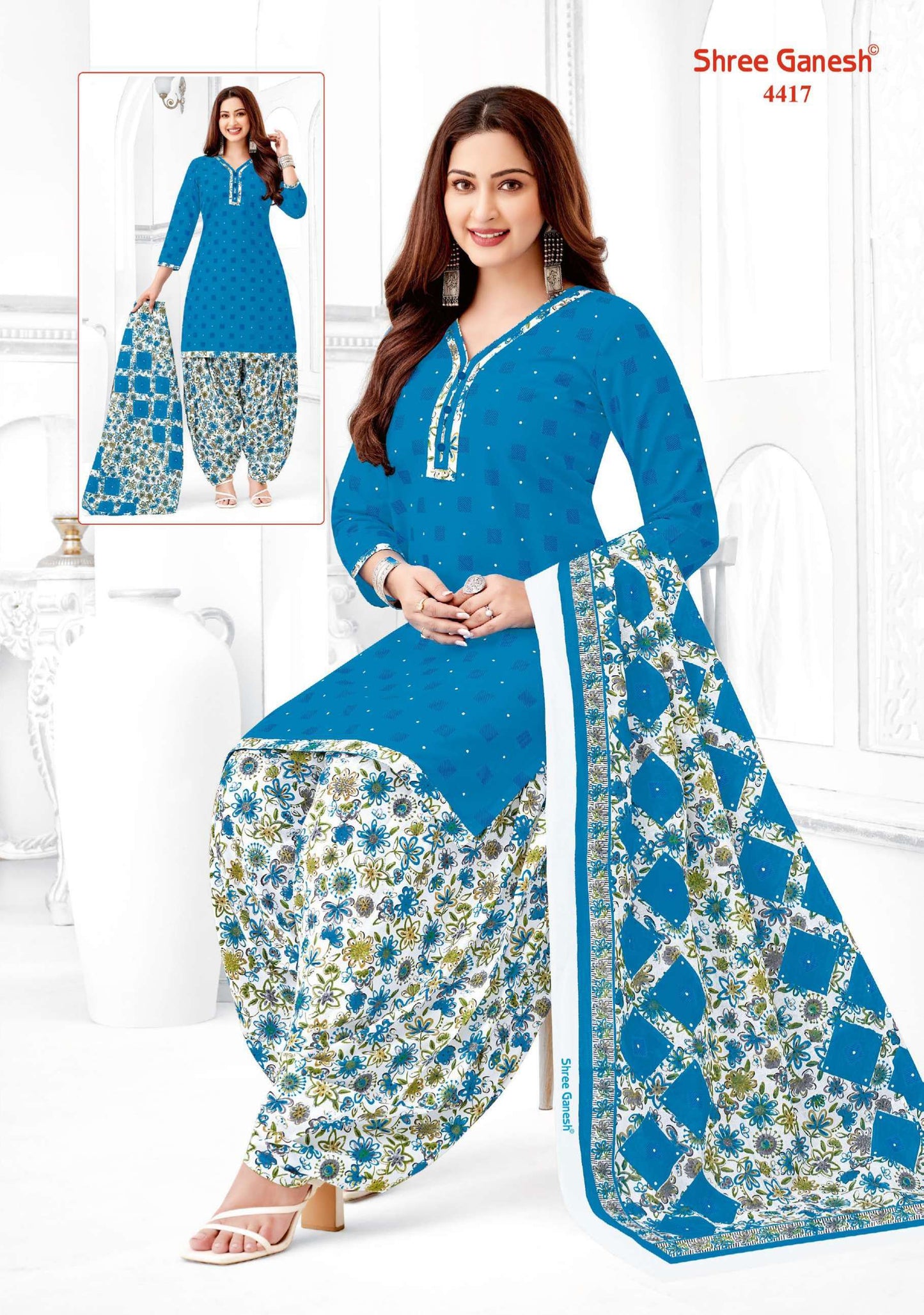 Shree Ganesh Hansika Vol 24 Cotton Daily Wear Salwar Kameez