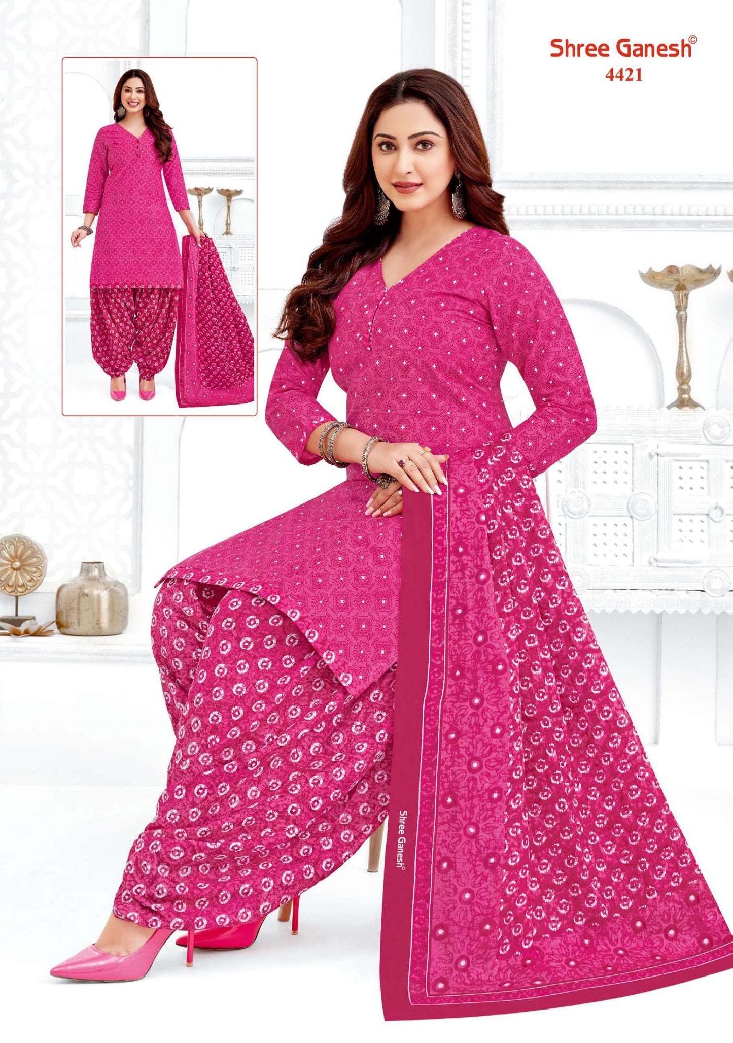 Shree Ganesh Hansika Vol 24 Cotton Daily Wear Salwar Kameez