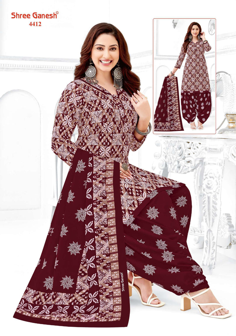 Shree Ganesh Hansika Vol 24 Stich Catalouge Cotton Daily Wear Suit