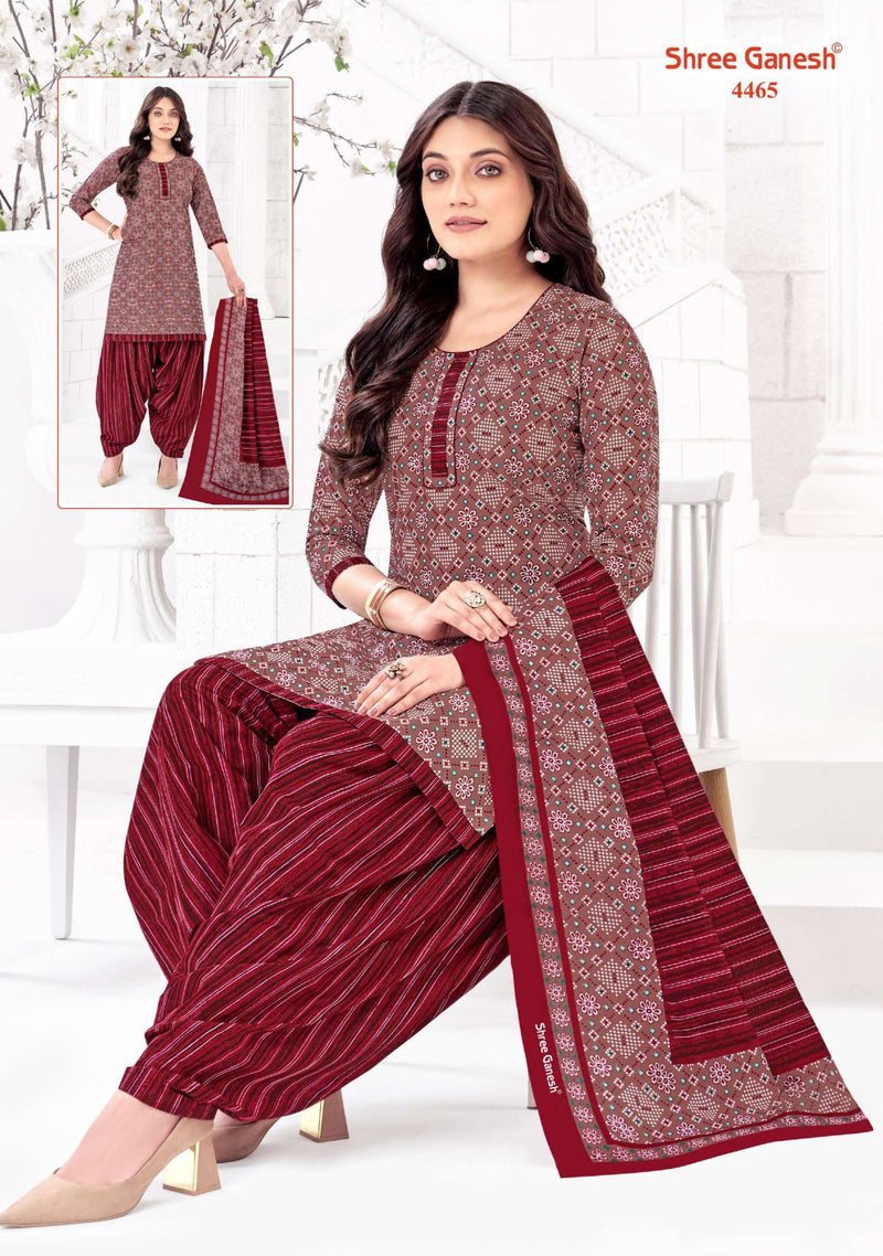 Shree Ganesh Hansika Vol 24 Stich Catalouge Cotton Daily Wear Suit