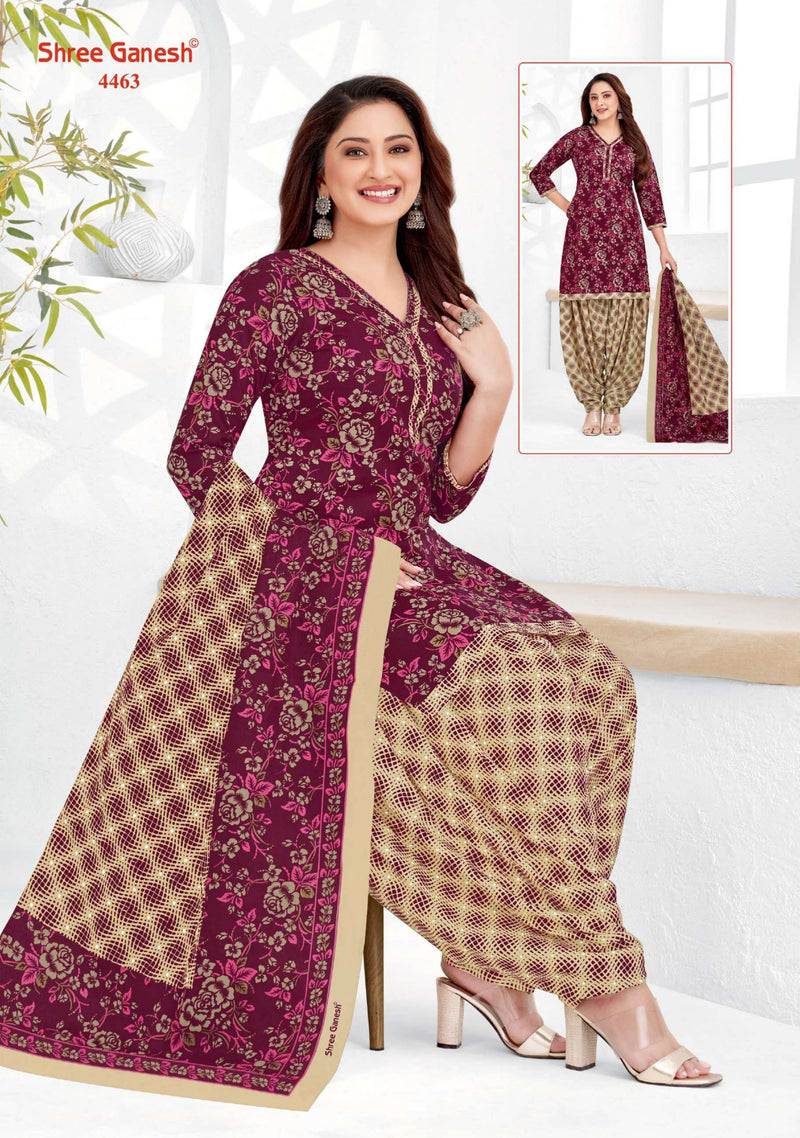 Shree Ganesh Hansika Vol 24 Stich Catalouge Cotton Daily Wear Suit