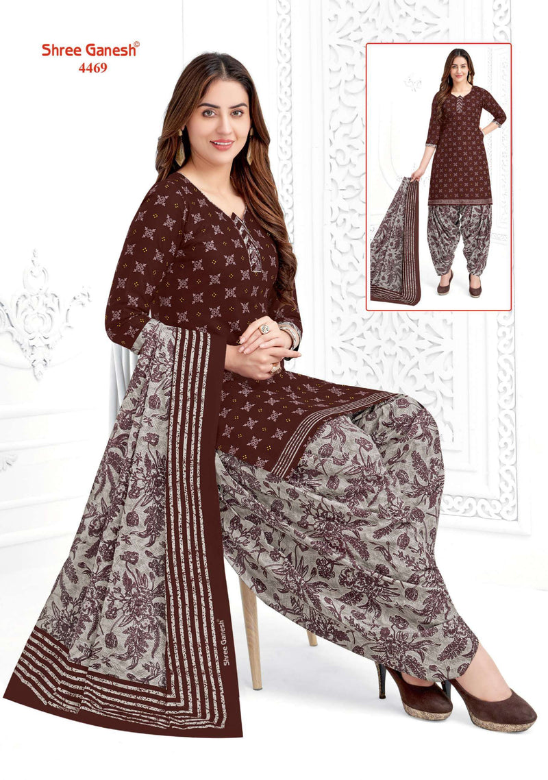 Shree Ganesh Hansika Vol 24 Stich Catalouge Cotton Daily Wear Suit