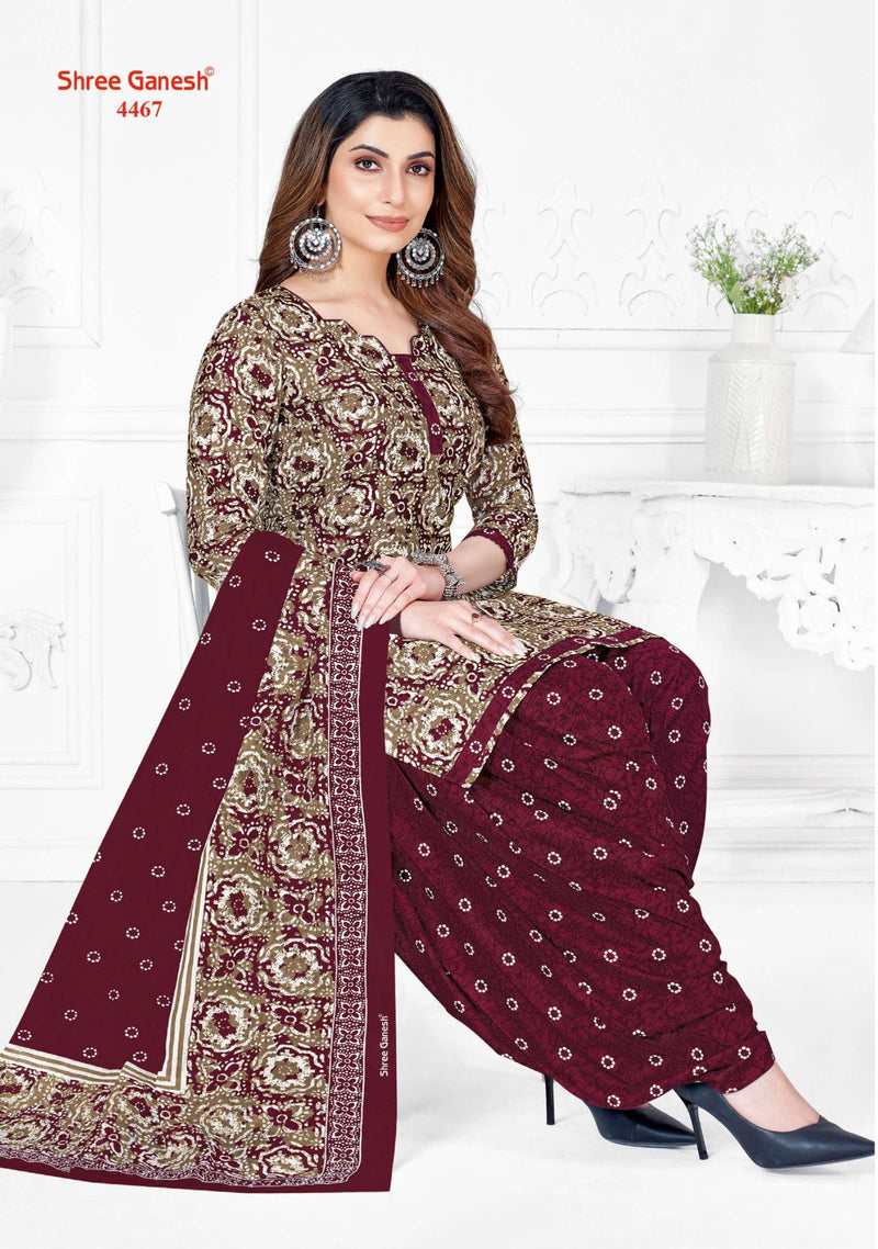 Shree Ganesh Hansika Vol 24 Stich Catalouge Cotton Daily Wear Suit