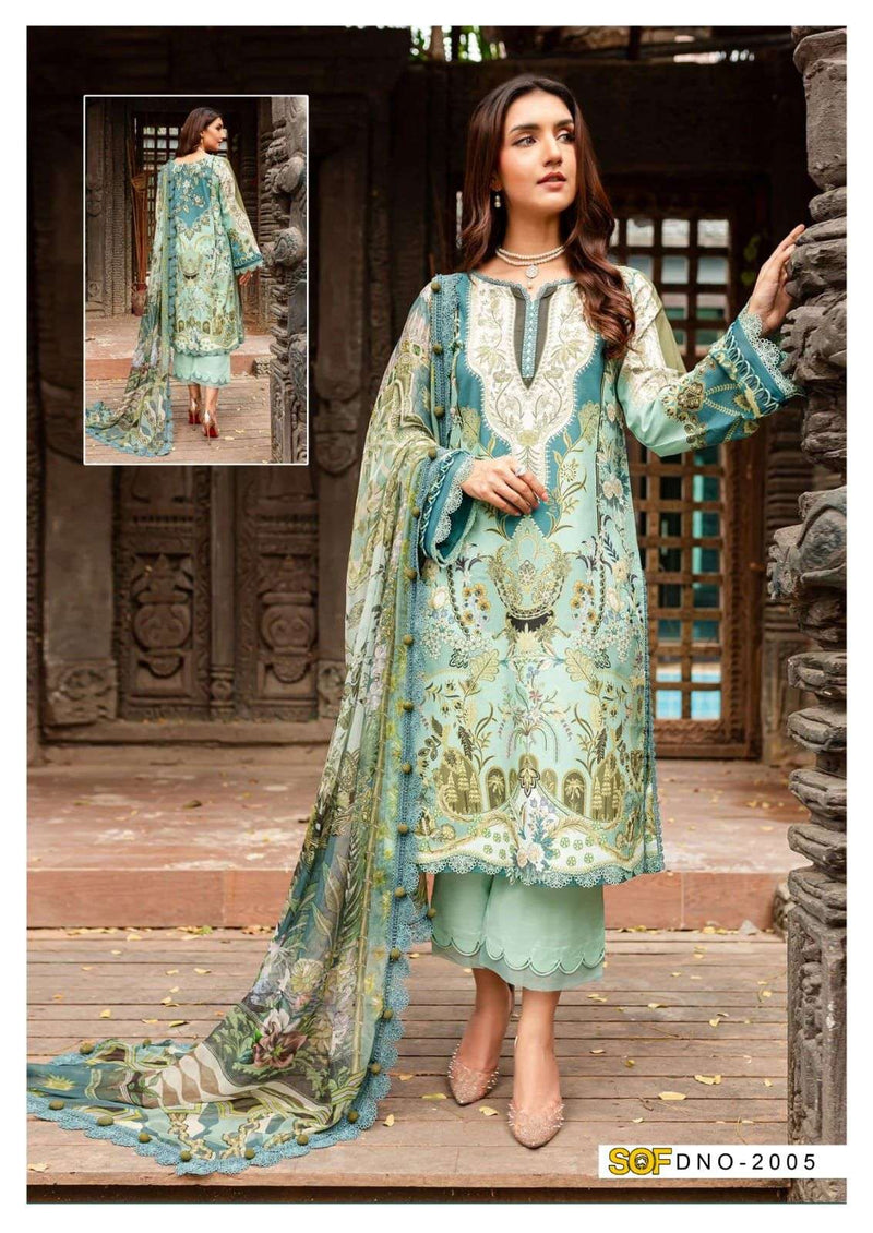 Shree Om Fab Aliya B Vol 2 Ready Made Collection Cotton Karachi Designer Kurti Pant Dupatta Set