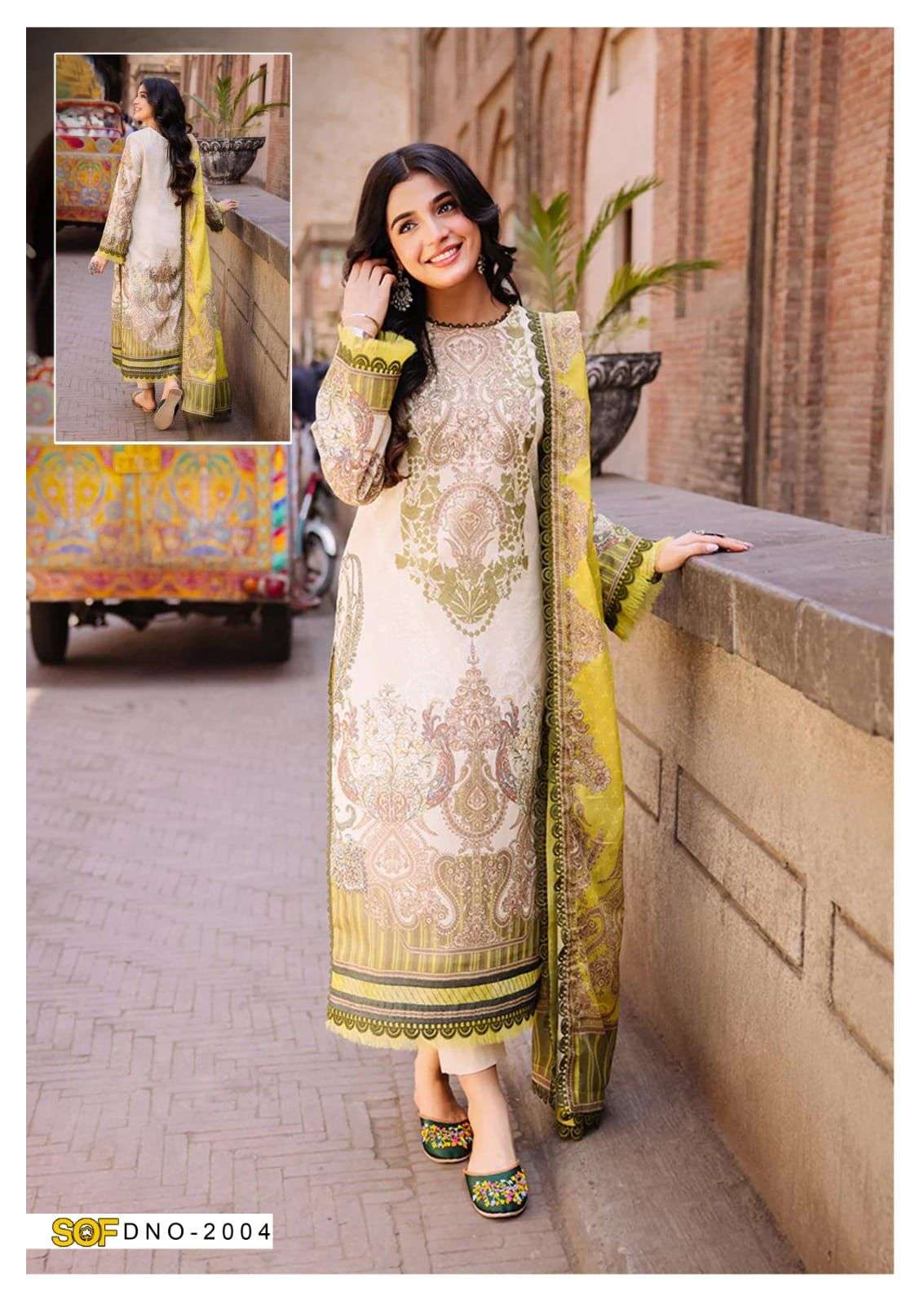 Shree Om Fab Aliya B Vol 2 Ready Made Collection Cotton Karachi Designer Kurti Pant Dupatta Set