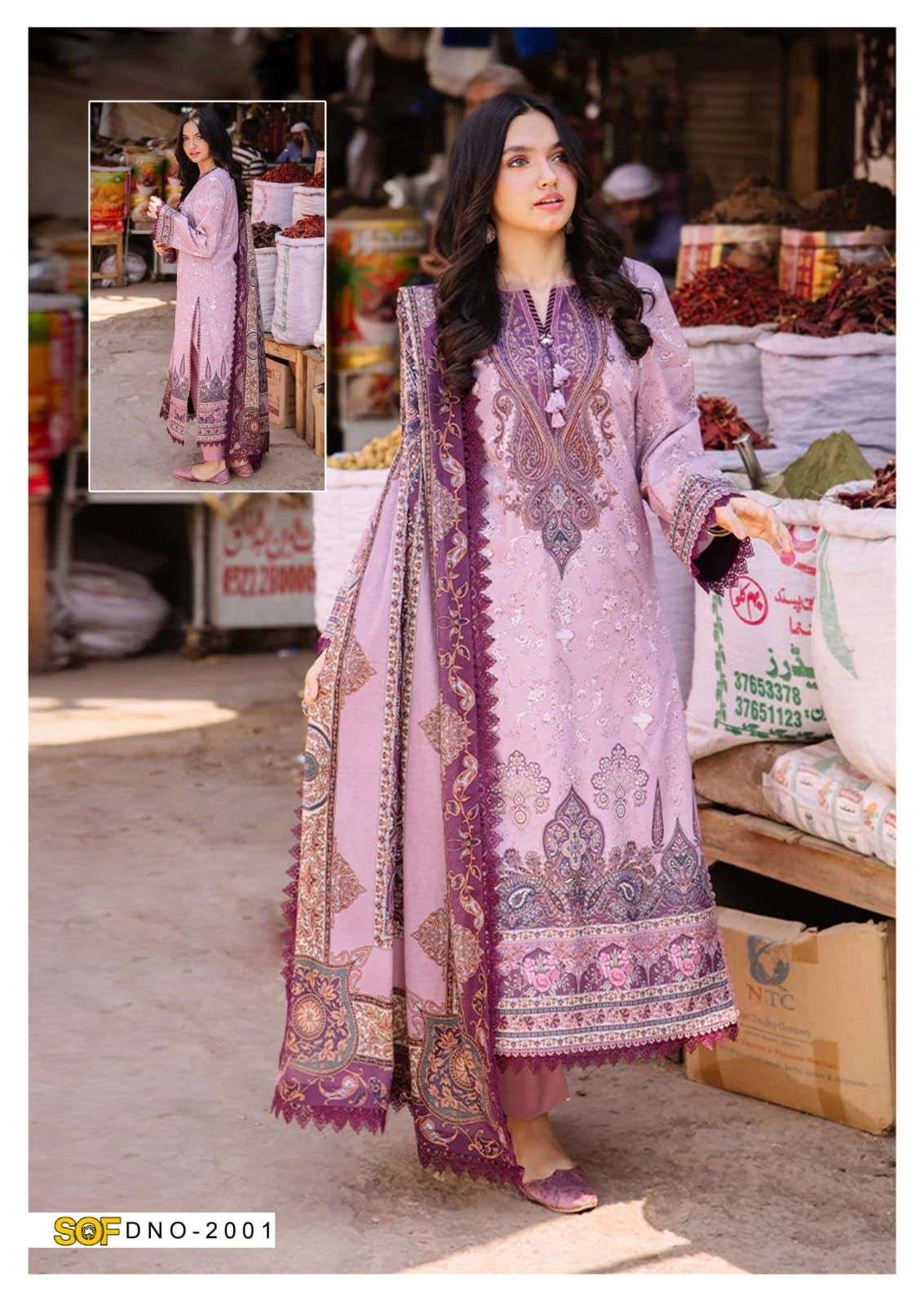 Shree Om Fab Aliya B Vol 2 Ready Made Collection Cotton Karachi Designer Kurti Pant Dupatta Set