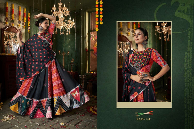 Shubhkala Raas Vol 12 Cotton Festival Special Stitched Navratri Collection Chaniya Choli