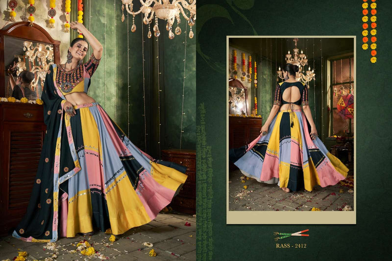 Shubhkala Raas Vol 12 Cotton Festival Special Stitched Navratri Collection Chaniya Choli