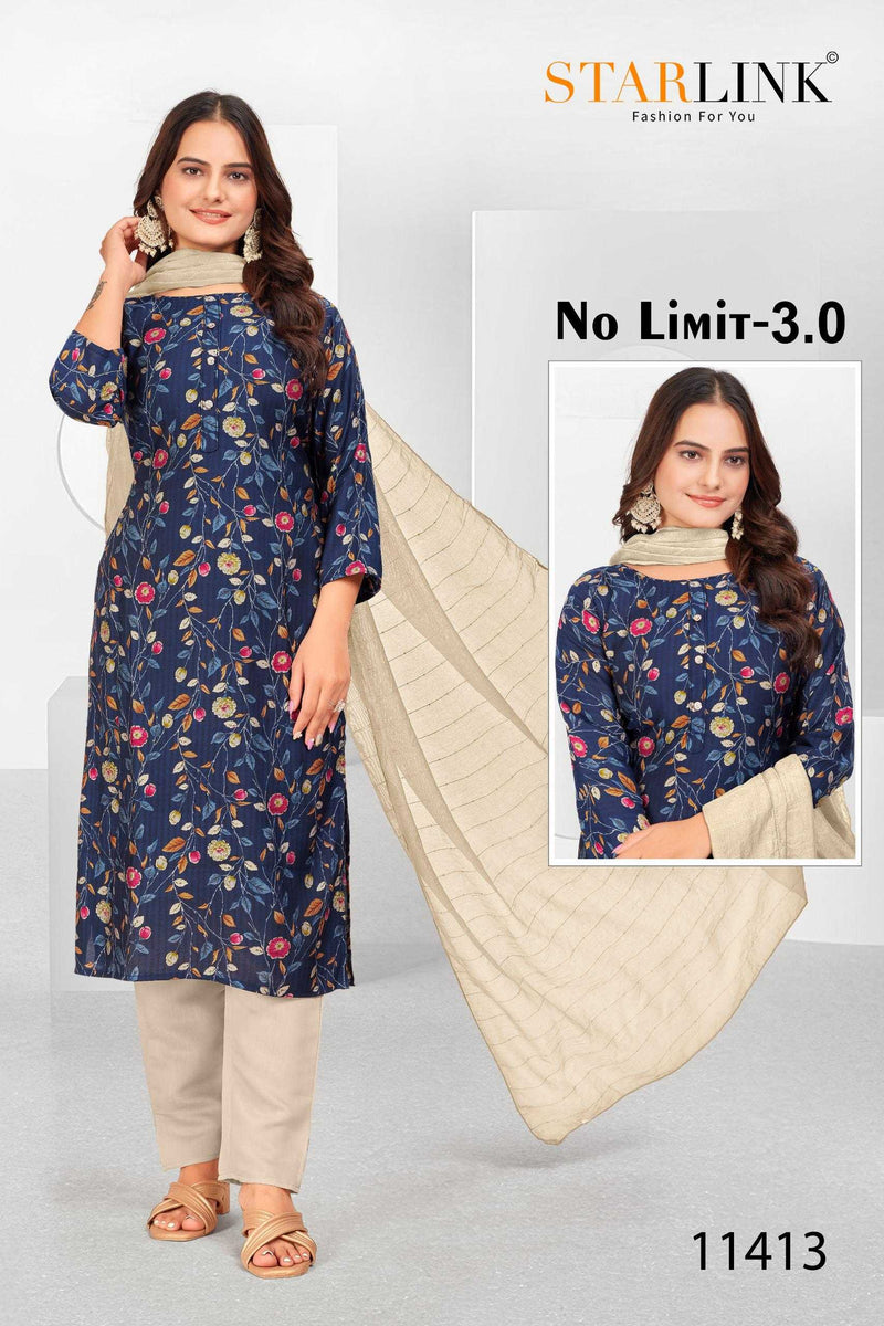 Starlink 11401 To 11430 Modal Print Casual Wear Kurti Pant Dupatta Set