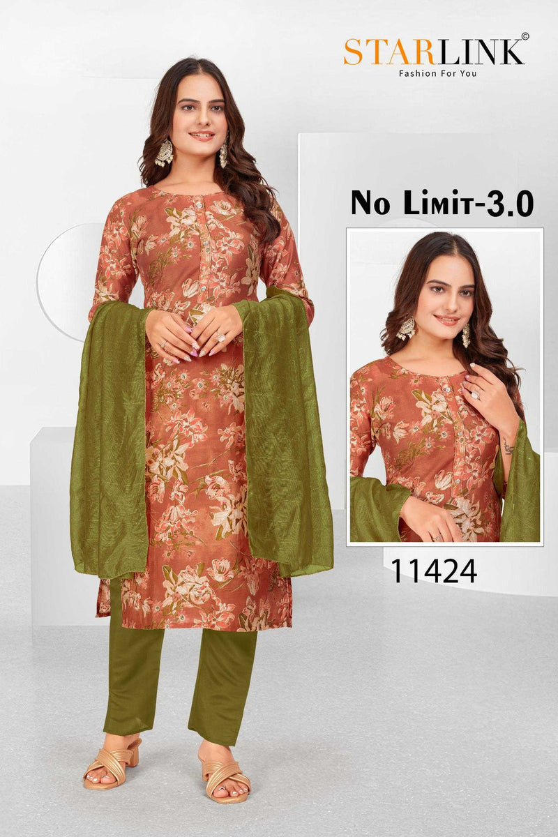 Starlink 11401 To 11430 Modal Print Casual Wear Kurti Pant Dupatta Set