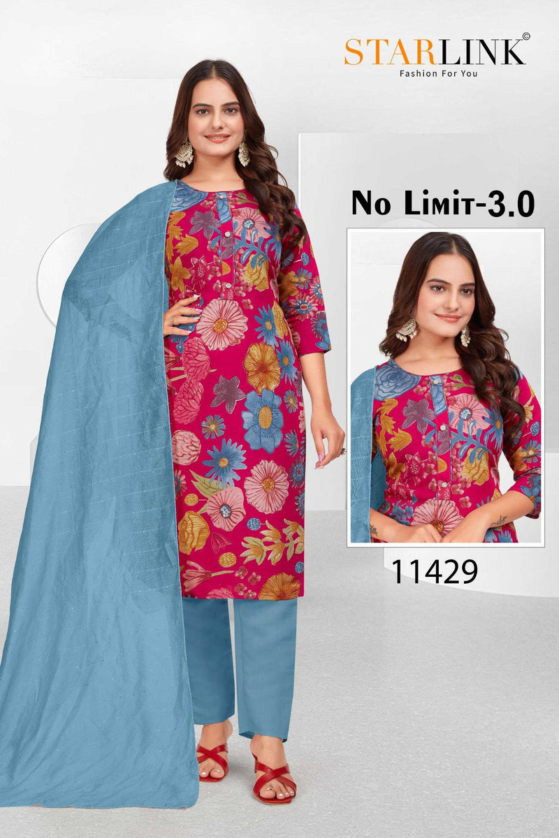 Starlink 11401 To 11430 Modal Print Casual Wear Kurti Pant Dupatta Set