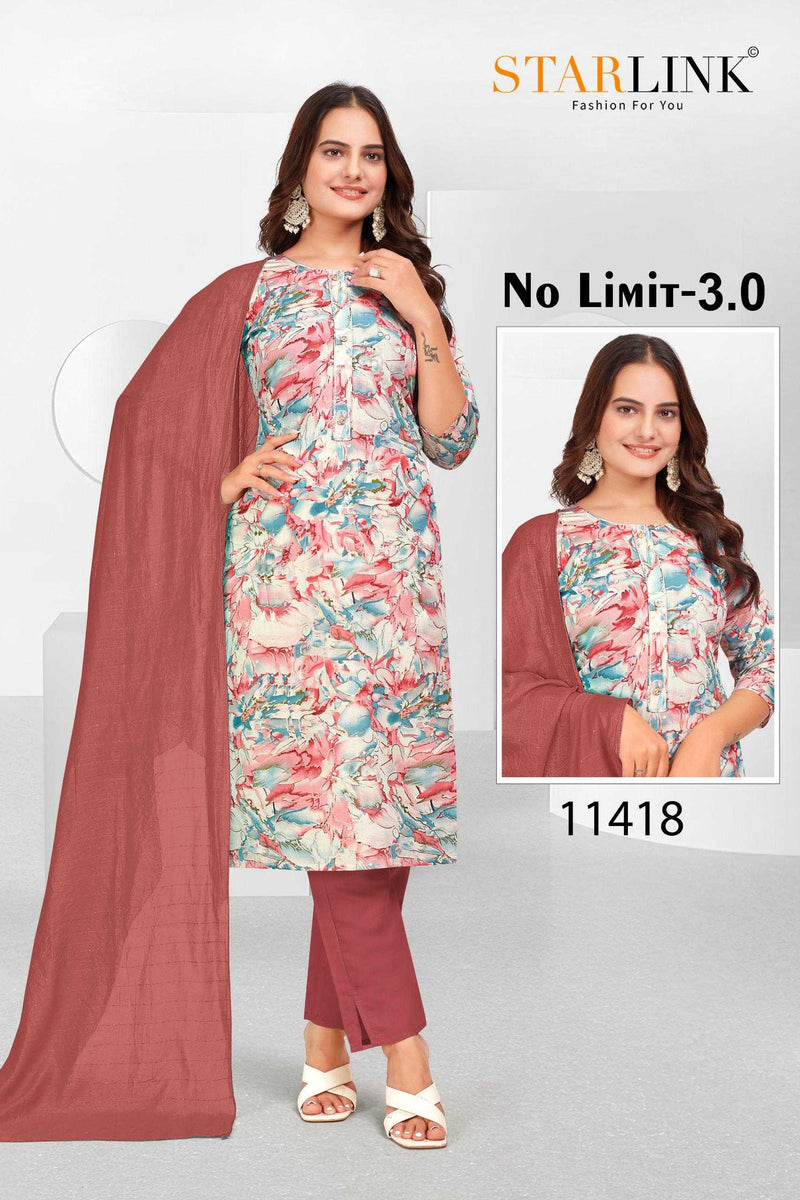 Starlink 11401 To 11430 Modal Print Casual Wear Kurti Pant Dupatta Set