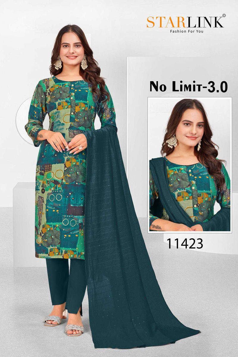 Starlink 11401 To 11430 Modal Print Casual Wear Kurti Pant Dupatta Set