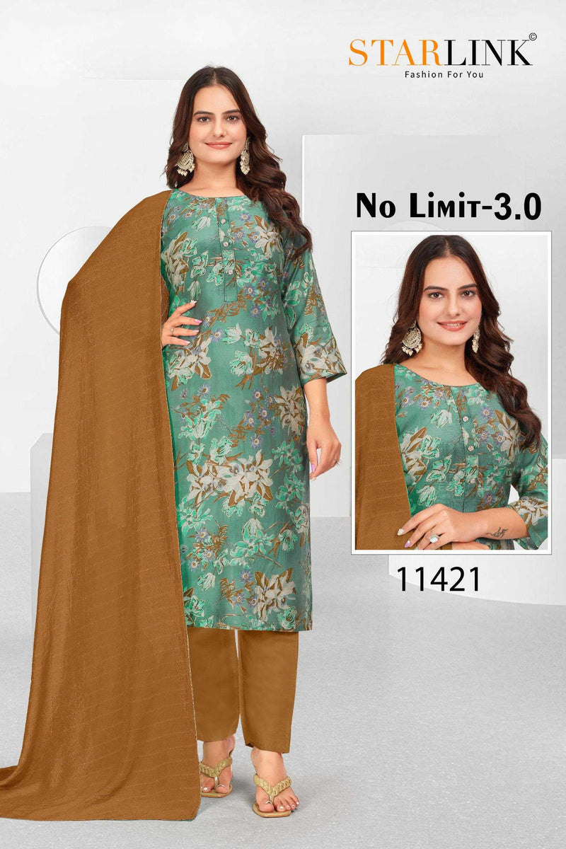 Starlink 11401 To 11430 Modal Print Casual Wear Kurti Pant Dupatta Set