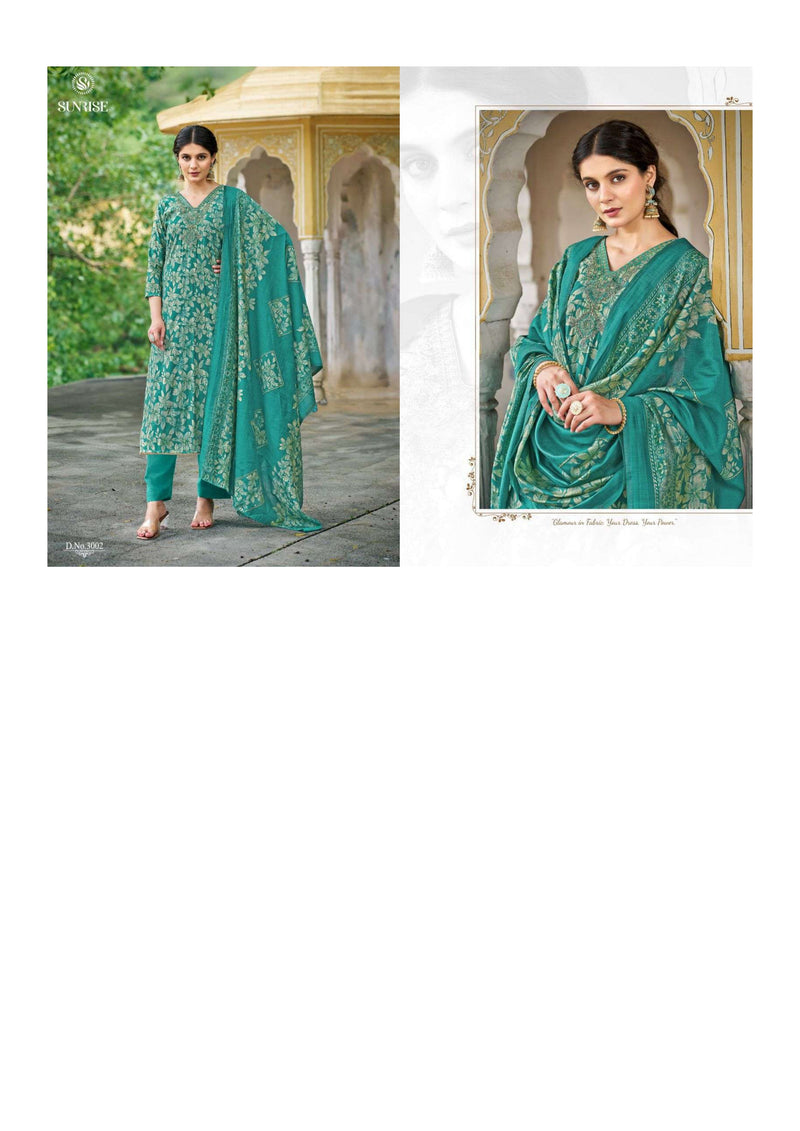 Sunrise Sakira Vol 2 Modal Silk Foil Print Stylish Salwar Kameez