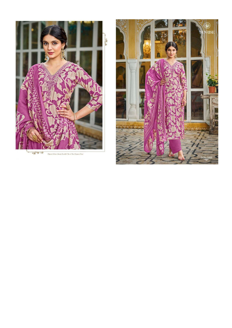 Sunrise Sakira Vol 2 Modal Silk Foil Print Stylish Salwar Kameez