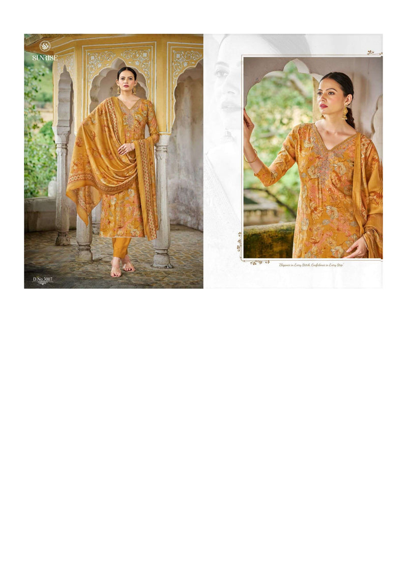 Sunrise Sakira Vol 2 Modal Silk Foil Print Stylish Salwar Kameez