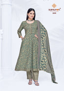 Suryajyoti Rashi Vol 5 Anarkali Special Readymade Cotton Suit Set