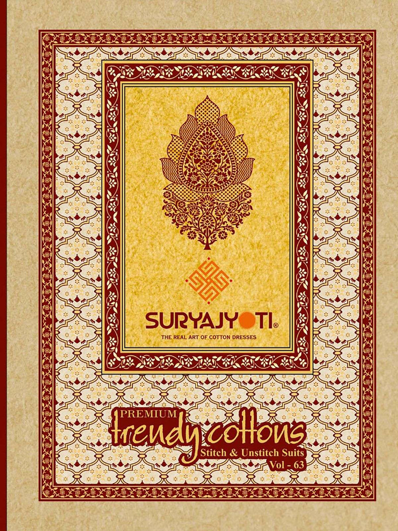 Suryajyoti Trendy Cotton Vol 63 Daily Wear Salwar Kameez