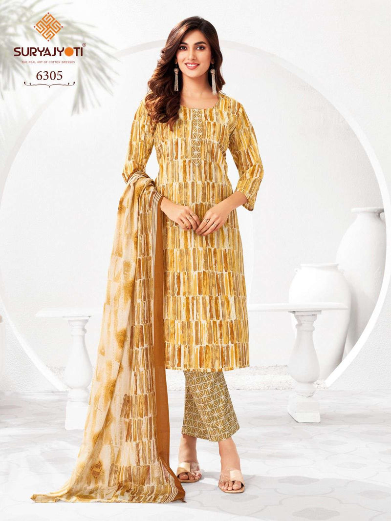 Suryajyoti Trendy Cotton Vol 63 Daily Wear Salwar Kameez