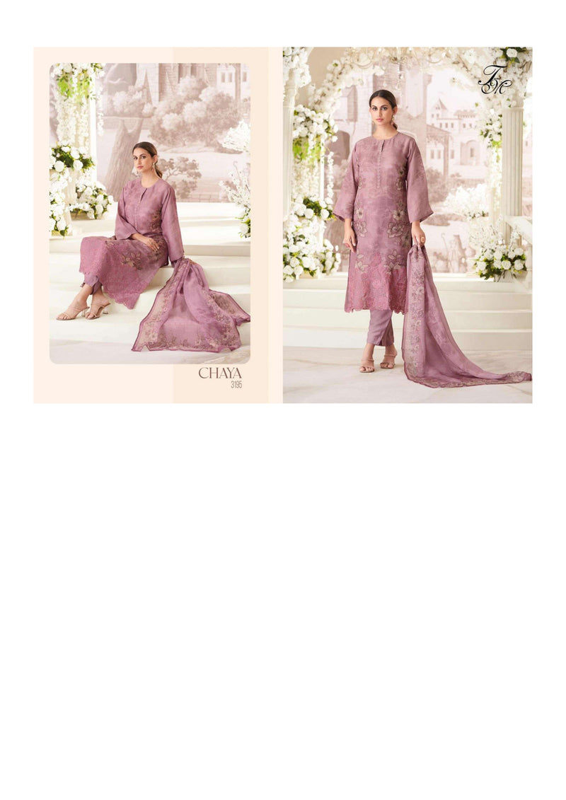 T And M Designer Chaya Tissue Digital Print Designer Salwar Kameez