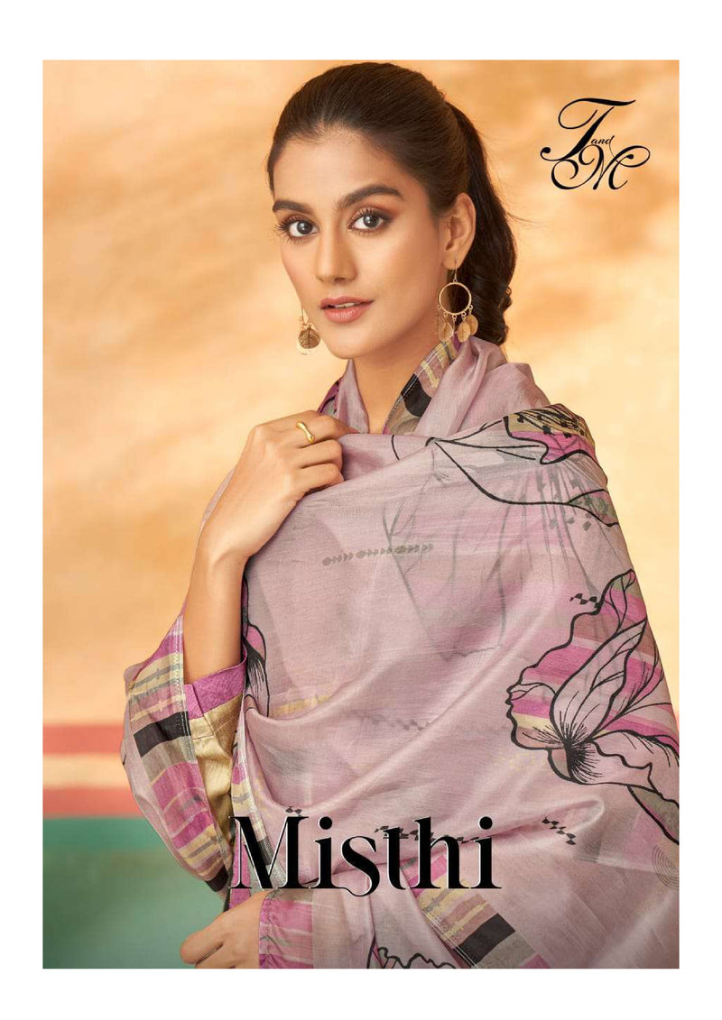 T And M Designer Misthi Silk Digital Print Fancy Salwar Suit