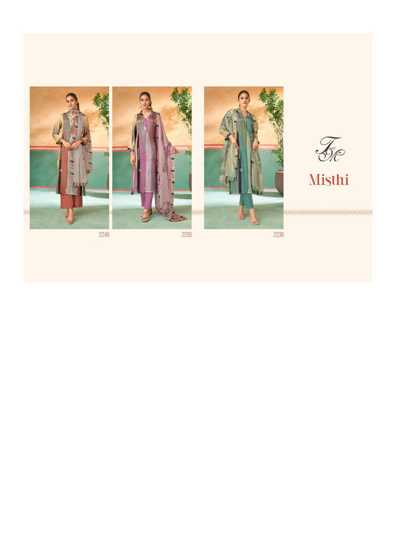 T And M Designer Misthi Silk Digital Print Fancy Salwar Suit